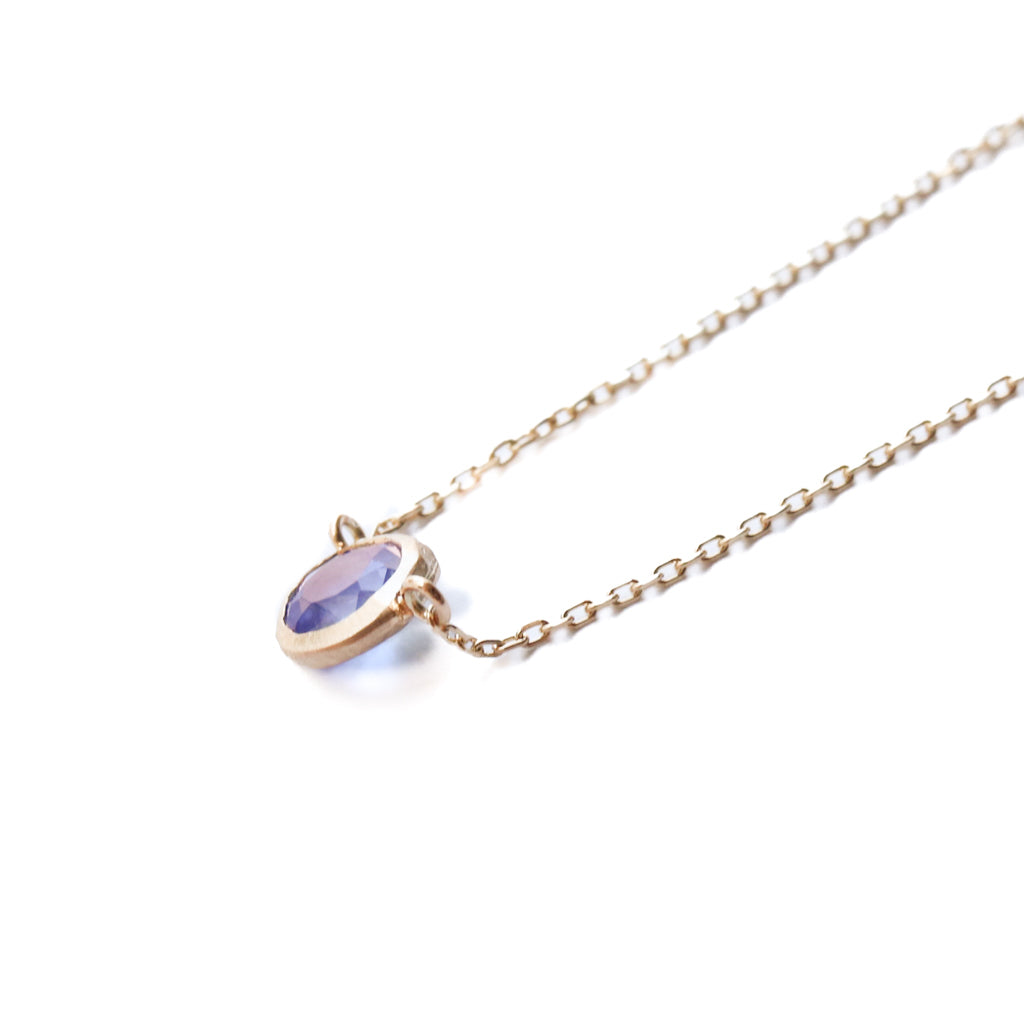 Rough Collet Necklace - Tanzanite -