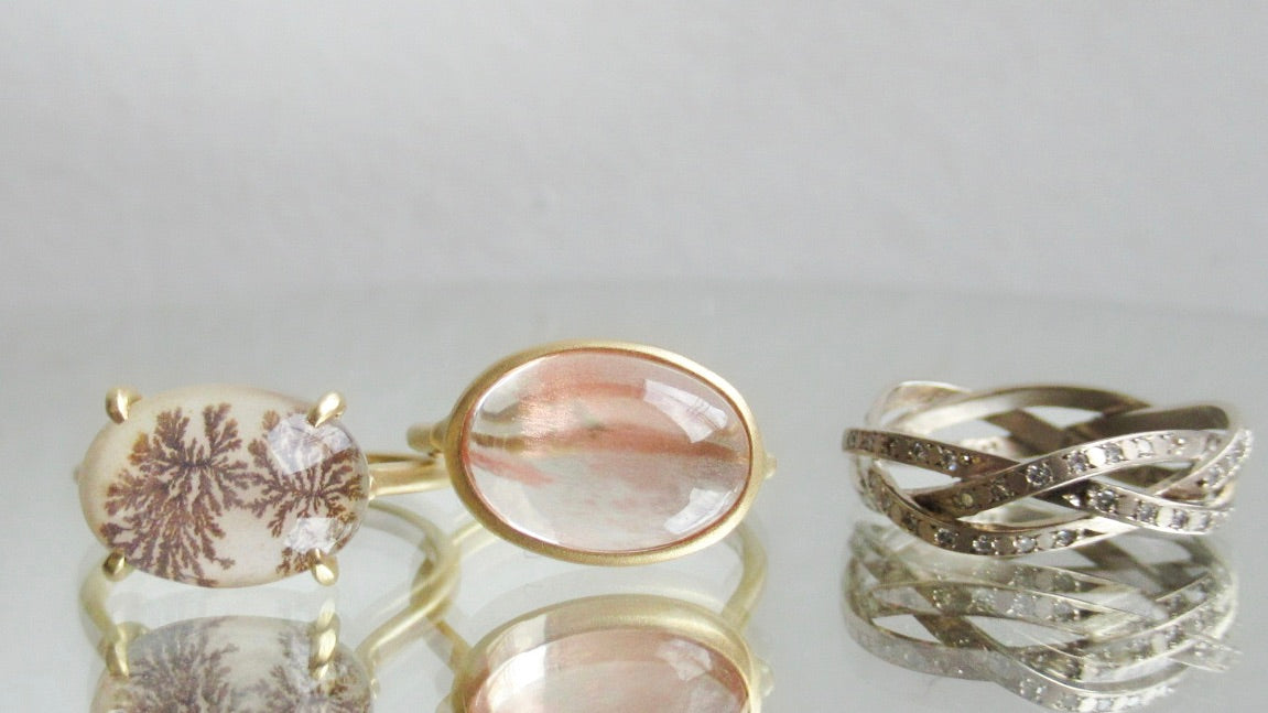 【staff blog】ぷっくり、うるうる♡大阪店一押しのカボションリング。