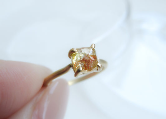 【 Customer Blog 】"Natural Diamond" Ring  / MONAKA osaka