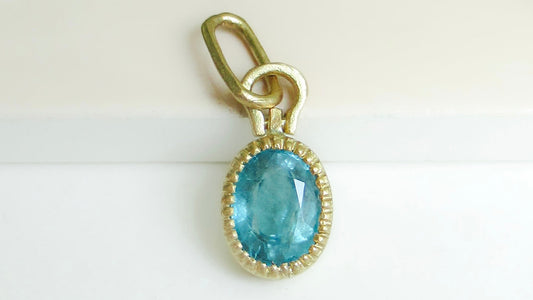 【 Customer Blog 】"Grandidierite" HorseShoe necklace / MONAKA osaka