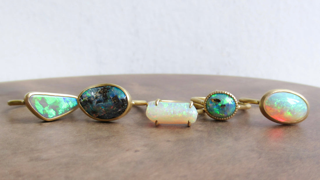 【staff blog】10月の誕生石“opal“リング特集