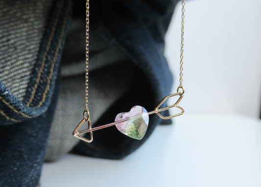 【 Customer Blog 】zukyun necklace "bi-color tourmaline" / MONAKA osaka