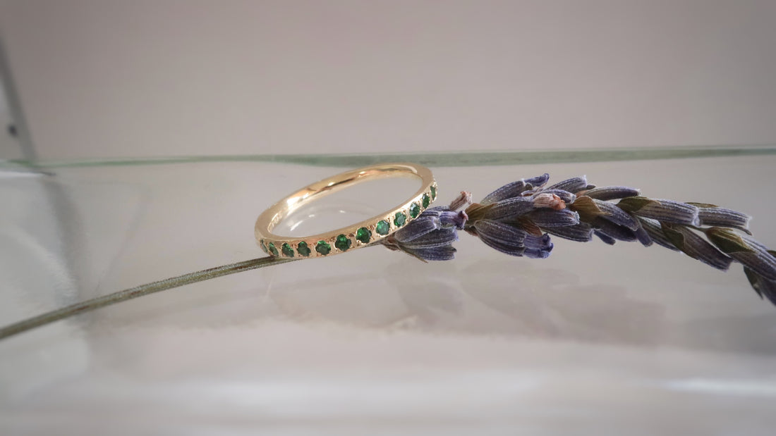 【 Customer Blog 】Hibiki Ring Order “Green Garnet” / MONAKA isetan