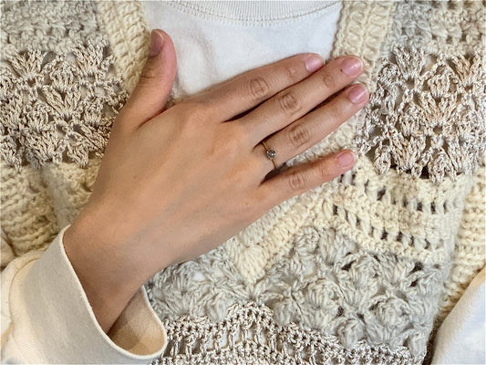 【 Customer Blog 】Prong Ring Order / MONAKA aoyama