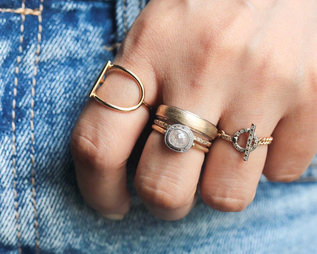 Vol.17 デニム×ダイアモンドでカジュアルに纏う輝き