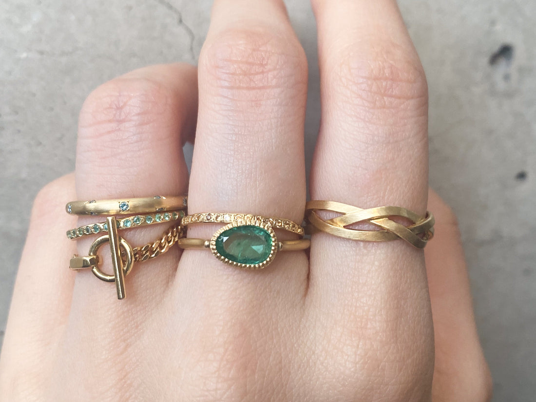 【staff blog】地金×天然石/MONAKA aoyama