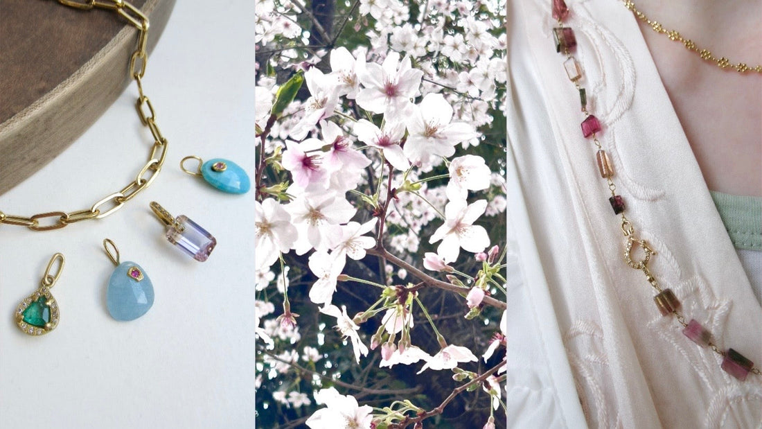 【staff blog】春の装いとMONAKAのジュエリー。