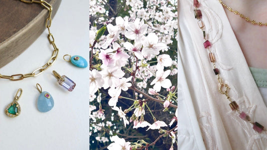 【staff blog】春の装いとMONAKAのジュエリー。