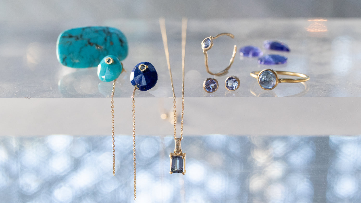 12月 Tanzanite/Lapis Lazuli/Turquoise/Zircone