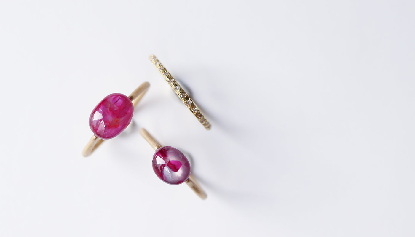 7月 Ruby – MONAKA jewellery