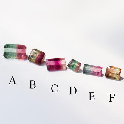 - Bicolor Tourmaline "C" Order Item -