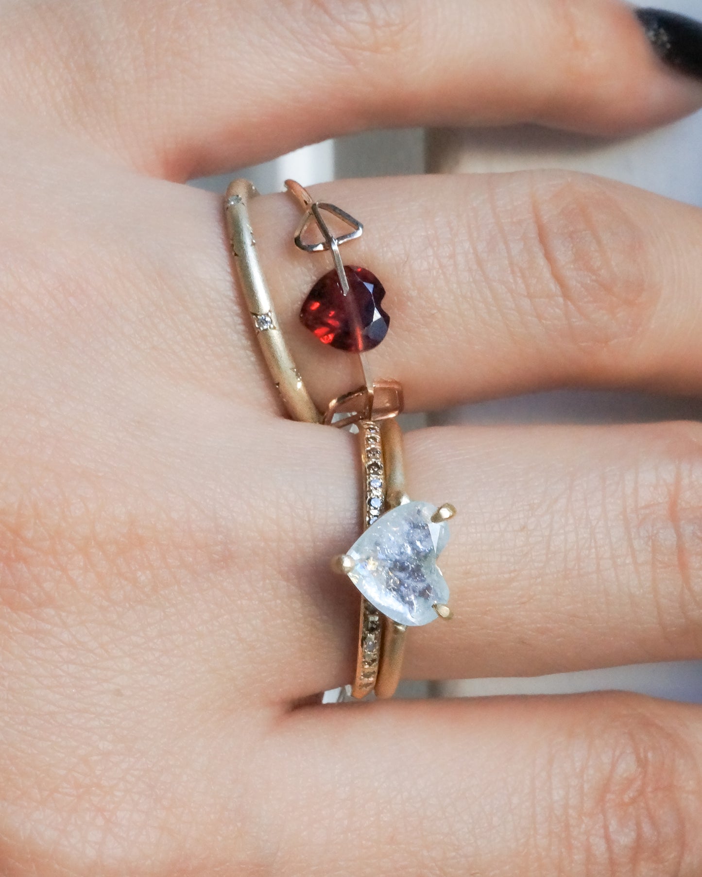 Prong Ring - Aquamarine -