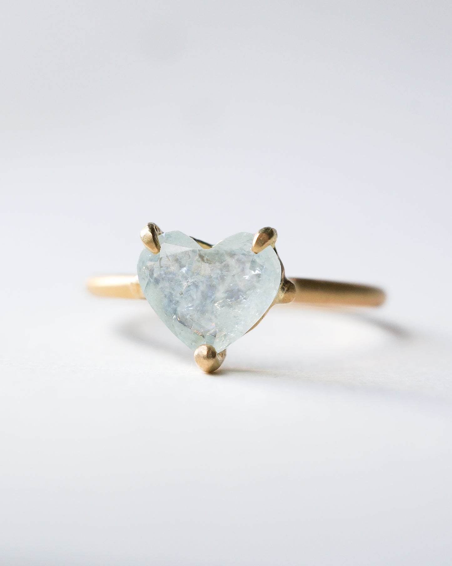 Prong Ring - Aquamarine -