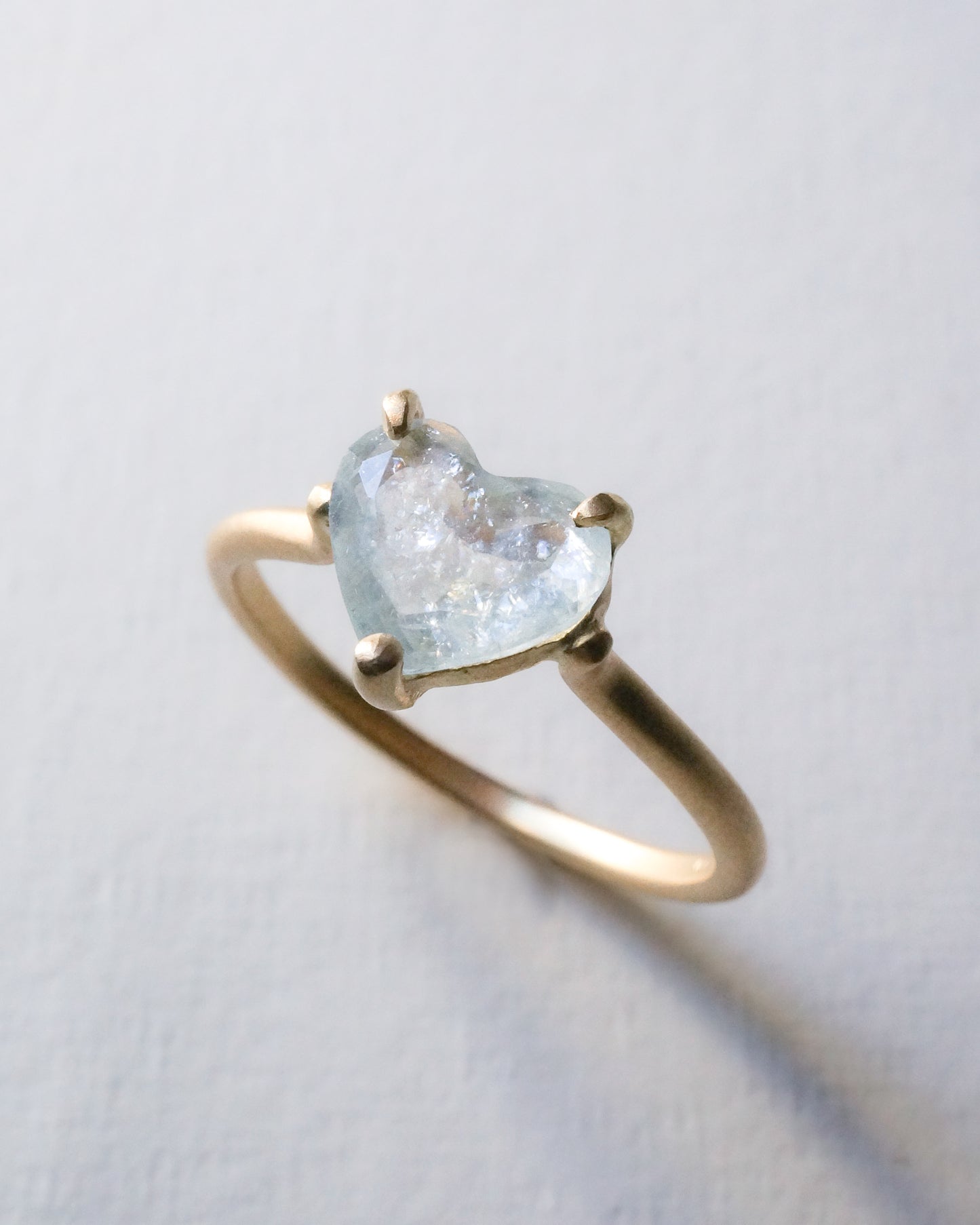 Prong Ring - Aquamarine -