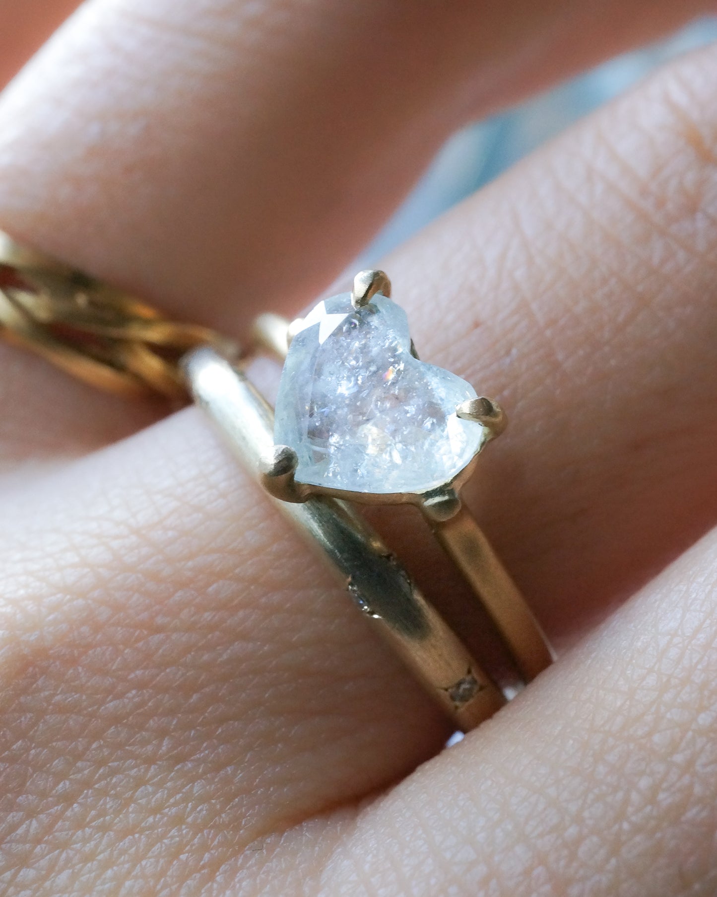 Prong Ring - Aquamarine -