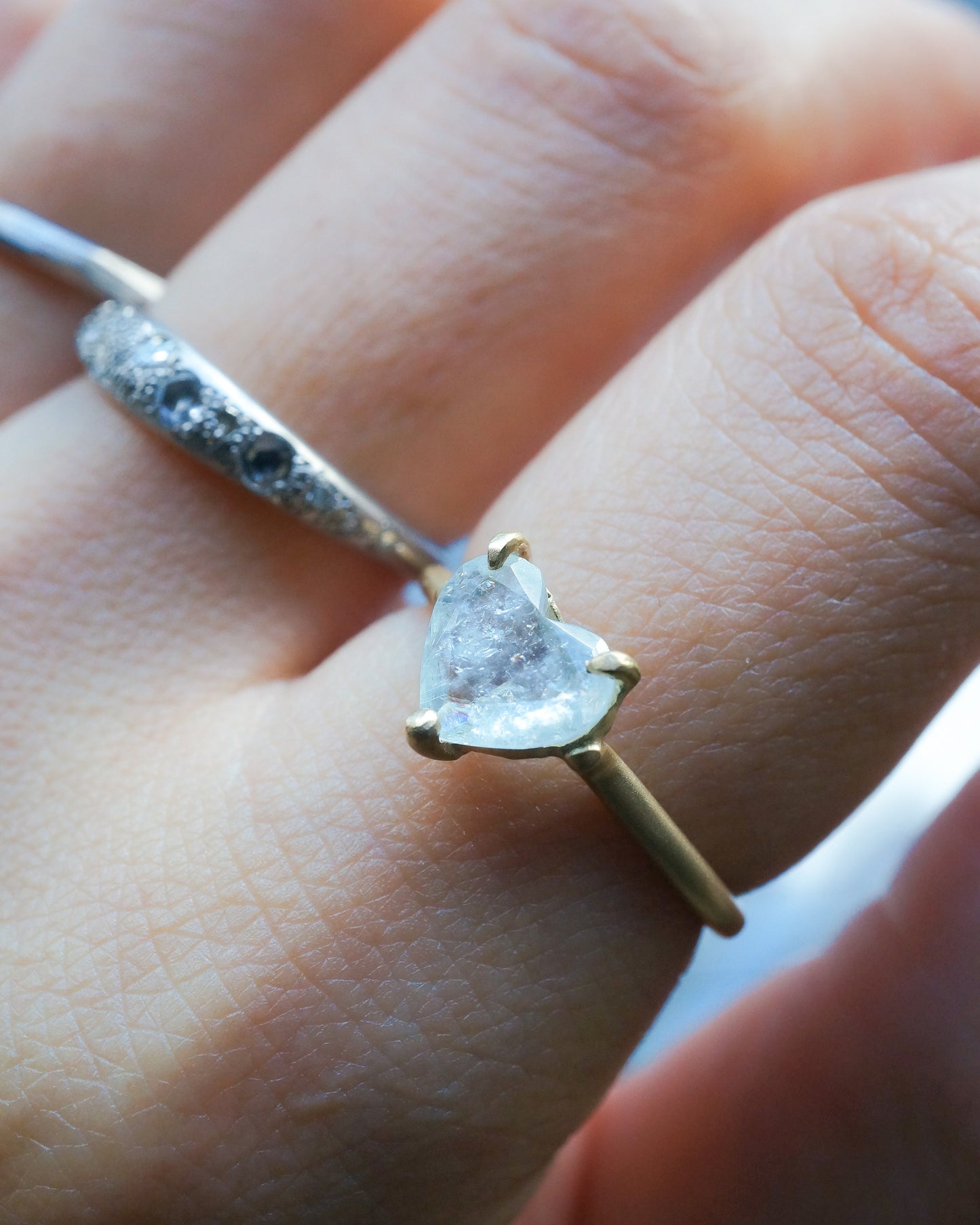 Prong Ring - Aquamarine -