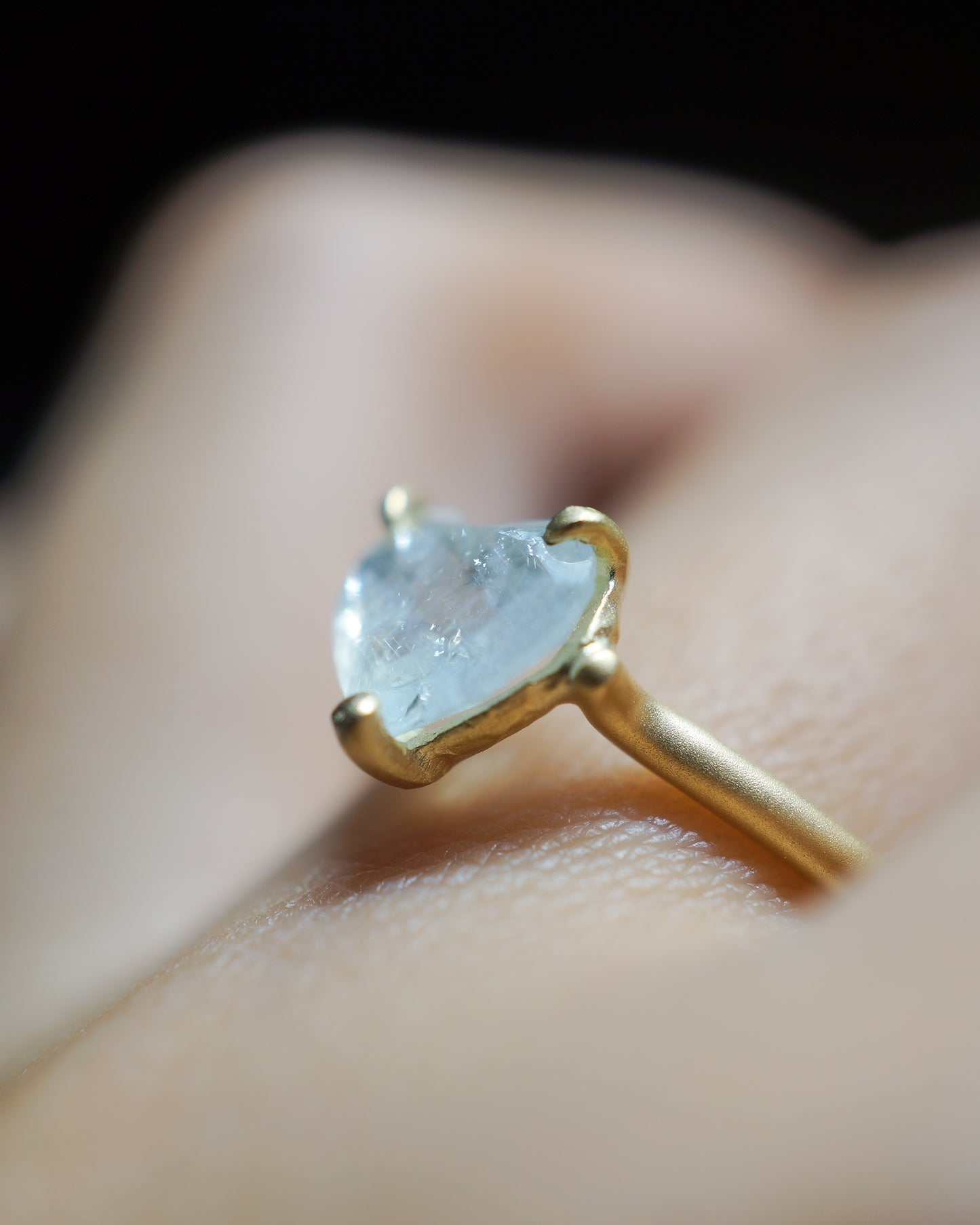 Prong Ring - Aquamarine -