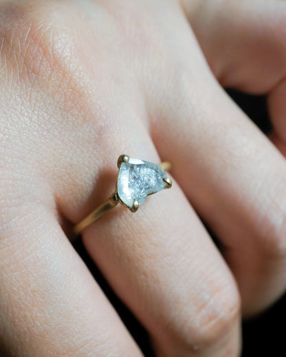 Prong Ring - Aquamarine -