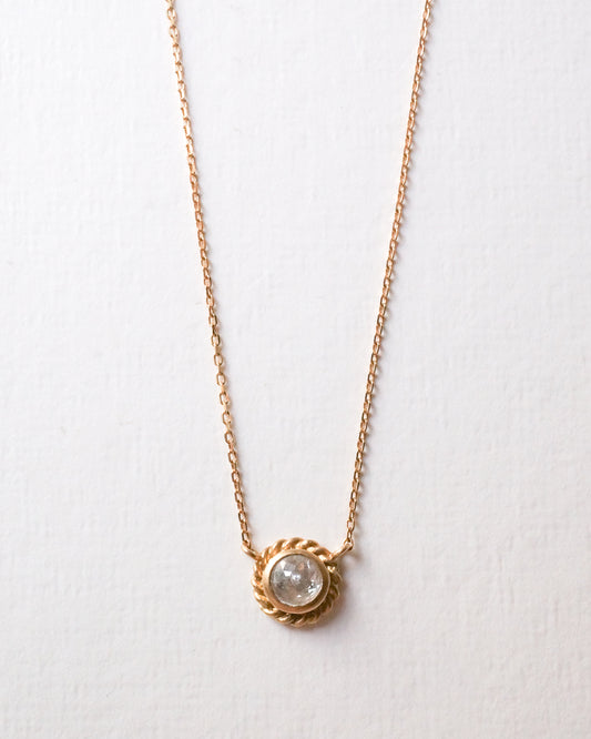 Twist Necklace - Diamond -