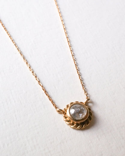 Twist Necklace - Diamond -