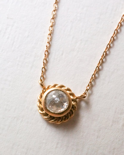 Twist Necklace - Diamond -