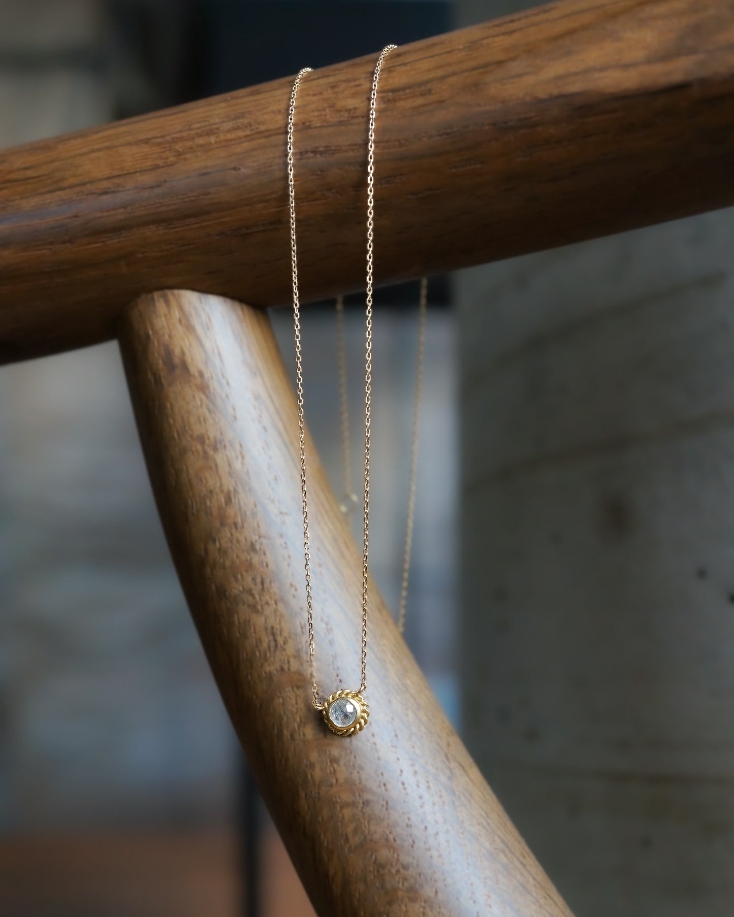 Twist Necklace - Diamond -