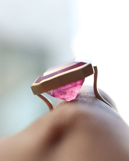 Collet Ring - Tourmaline -