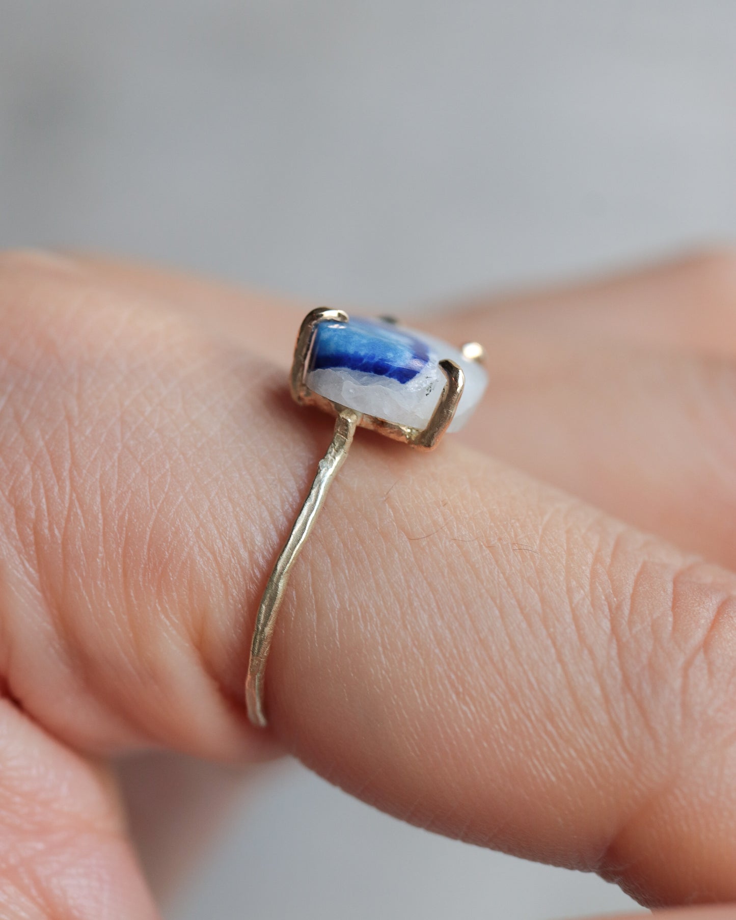 Flat Ring - Lapis Lazuli -