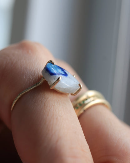 Flat Ring - Lapis Lazuli -