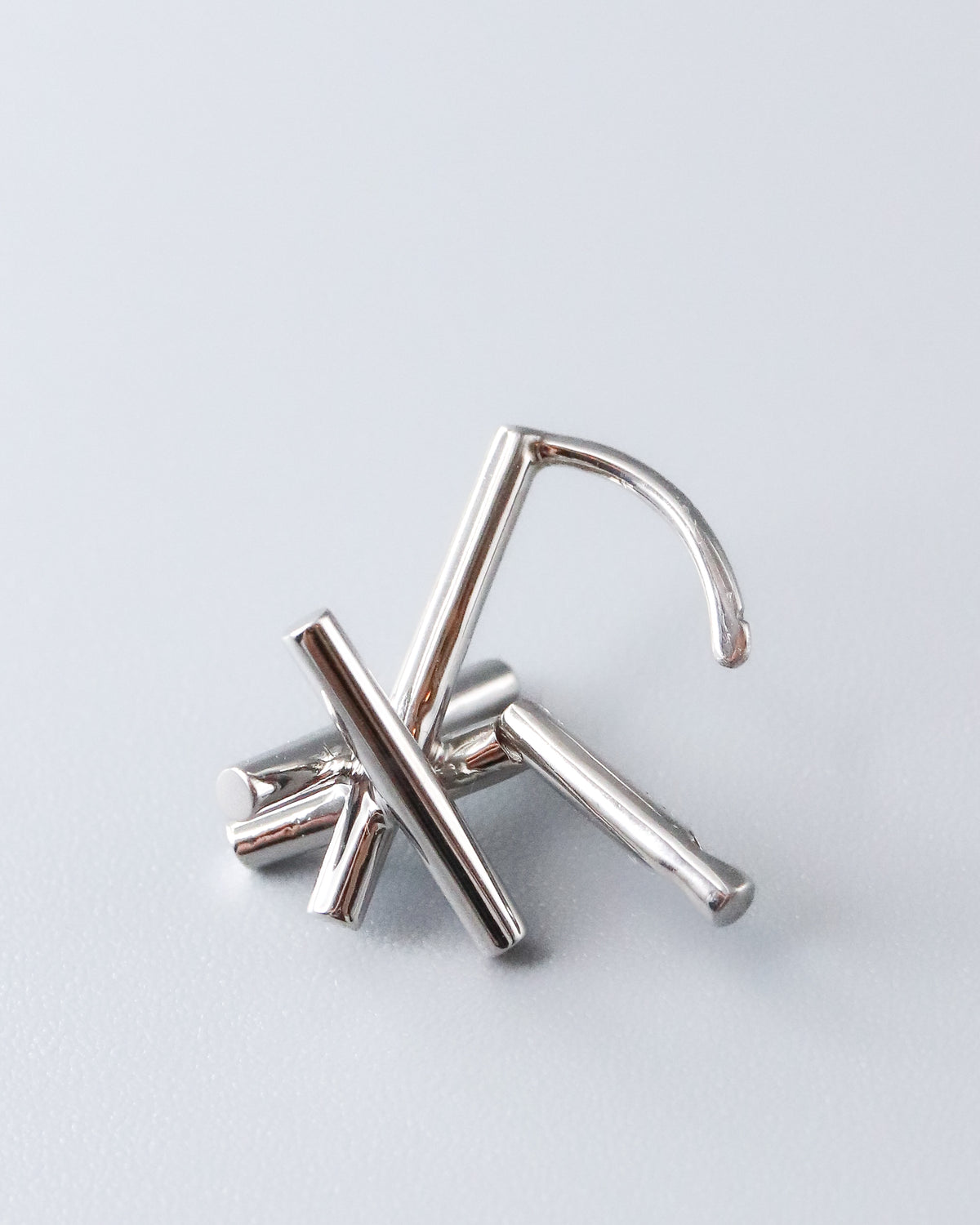 Asterism Pierced Earring - Pt900 -