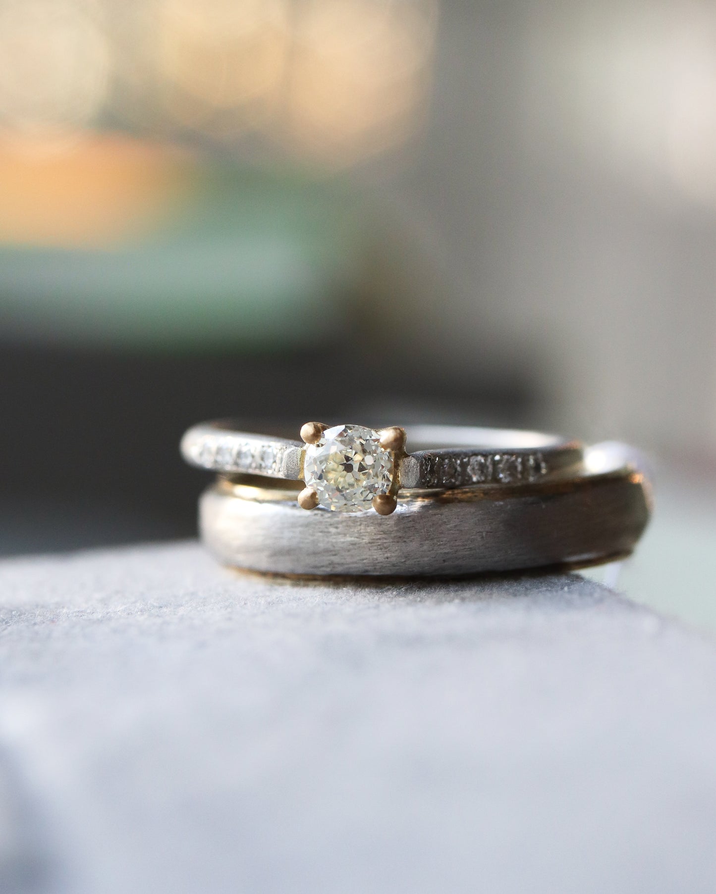 Prong Ring - Diamond -