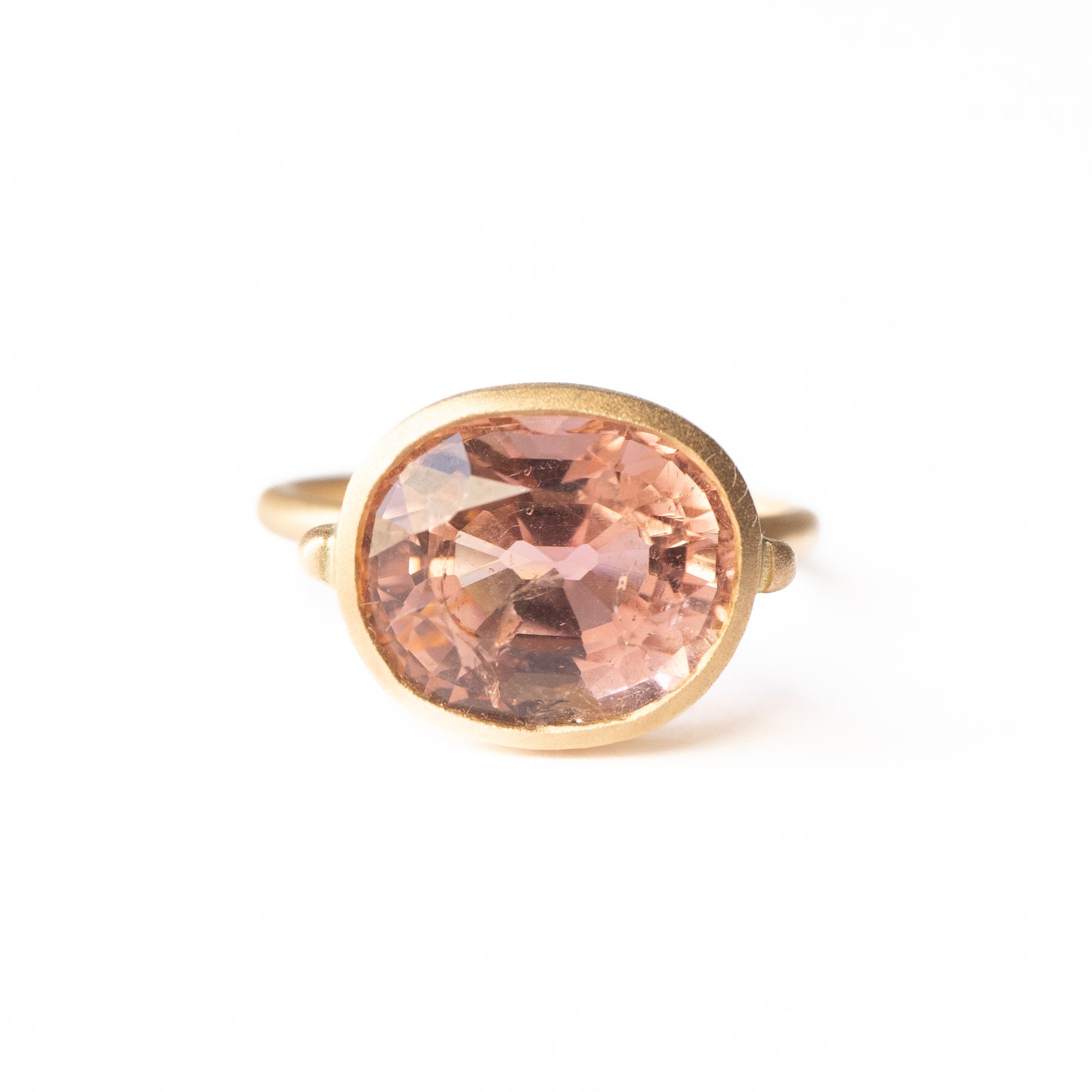 Collet Ring - Tourmaline -