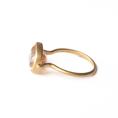 Collet Ring - Tourmaline -