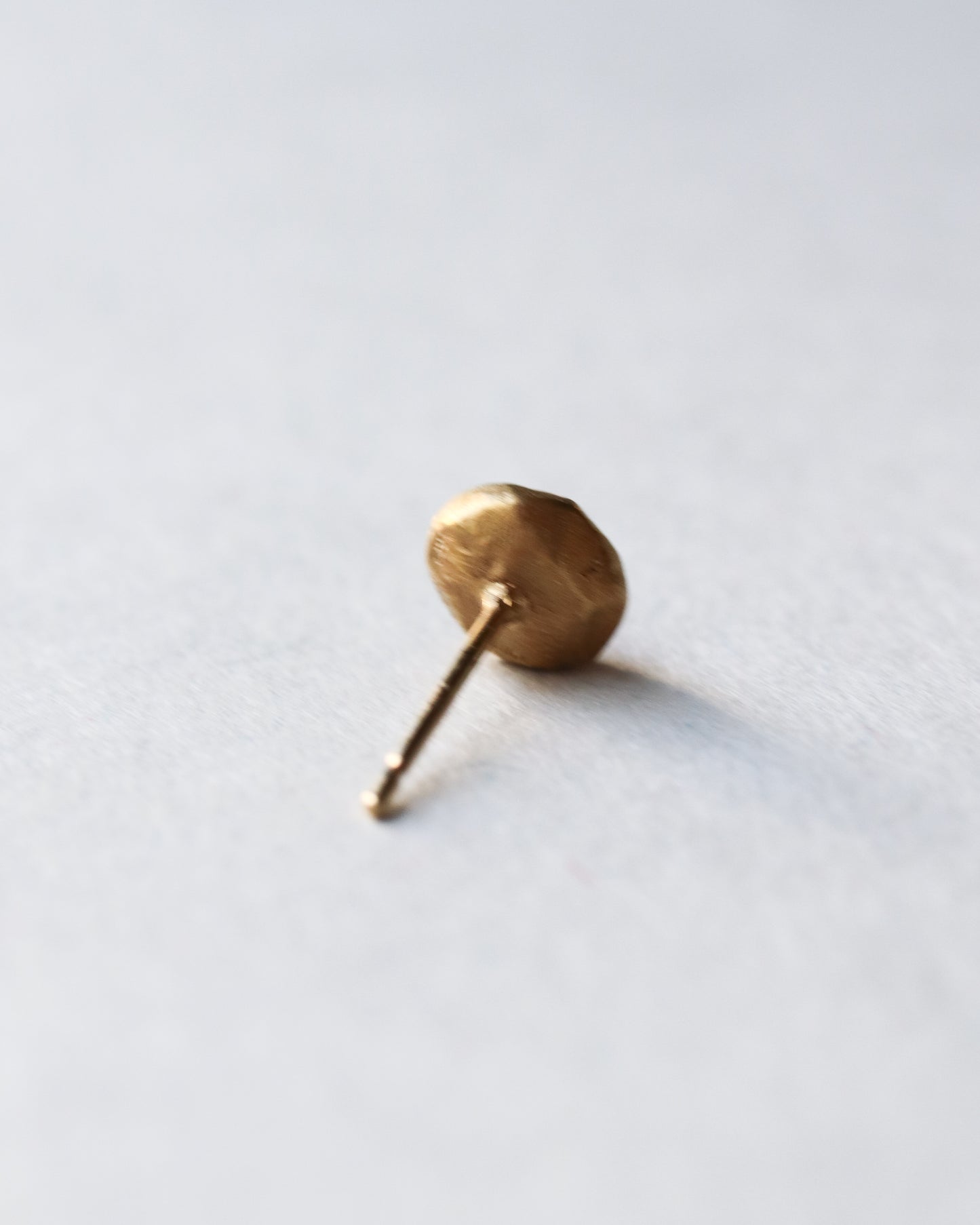 【coming soon】Rough collet Pierced Earring - Ruby -