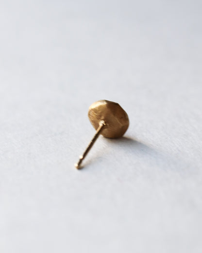 【coming soon】Rough collet Pierced Earring - Ruby -