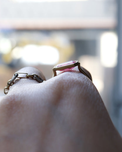 【coming soon】Collet Ring - Ruby -