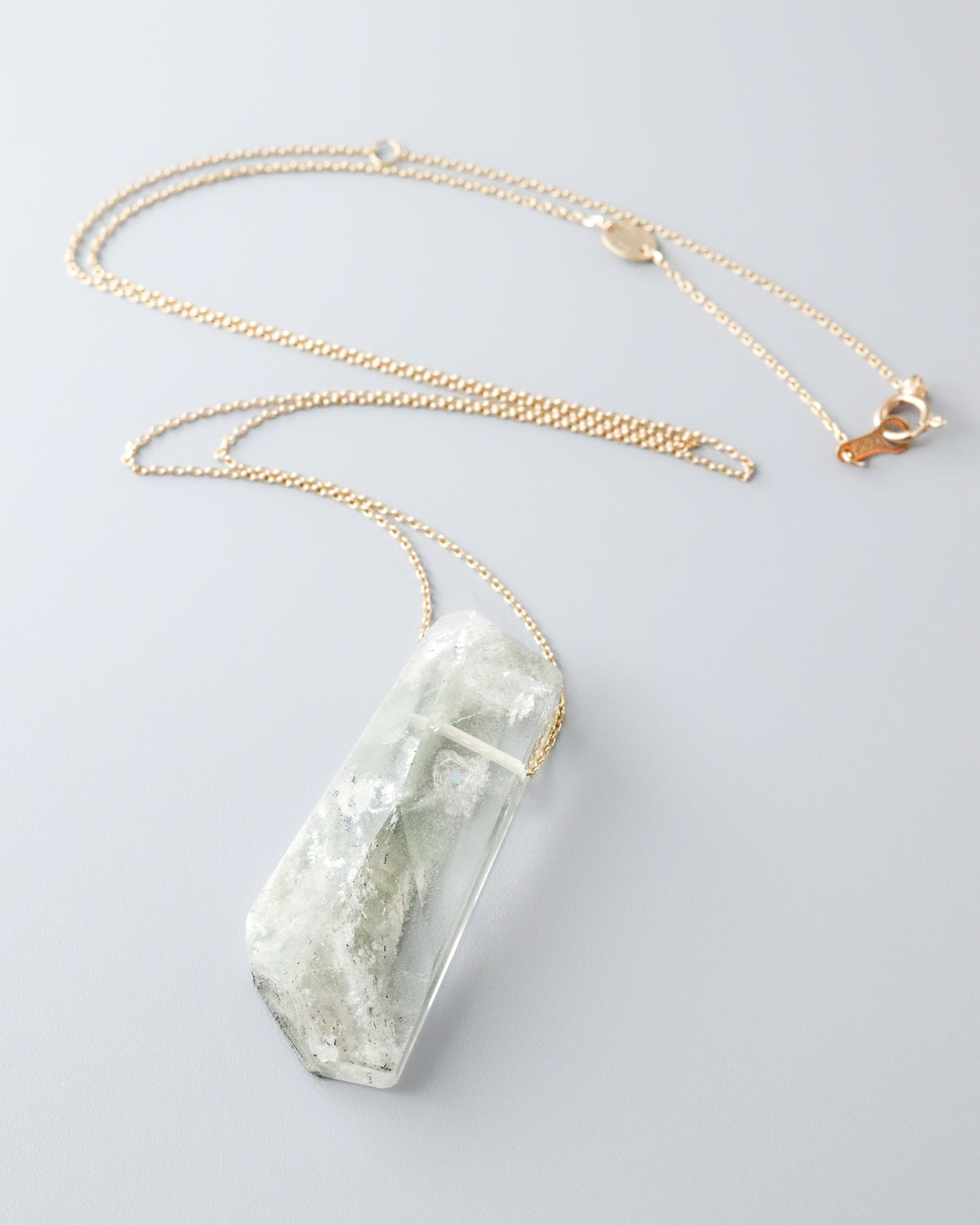 Rock Necklace - Quartz -