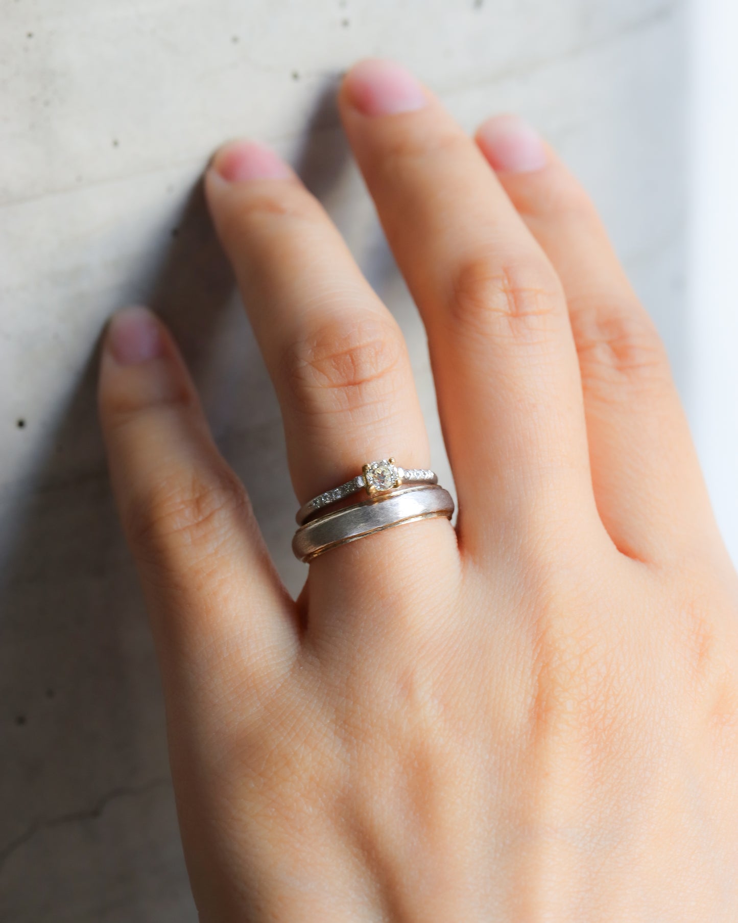 Prong Ring - Diamond -