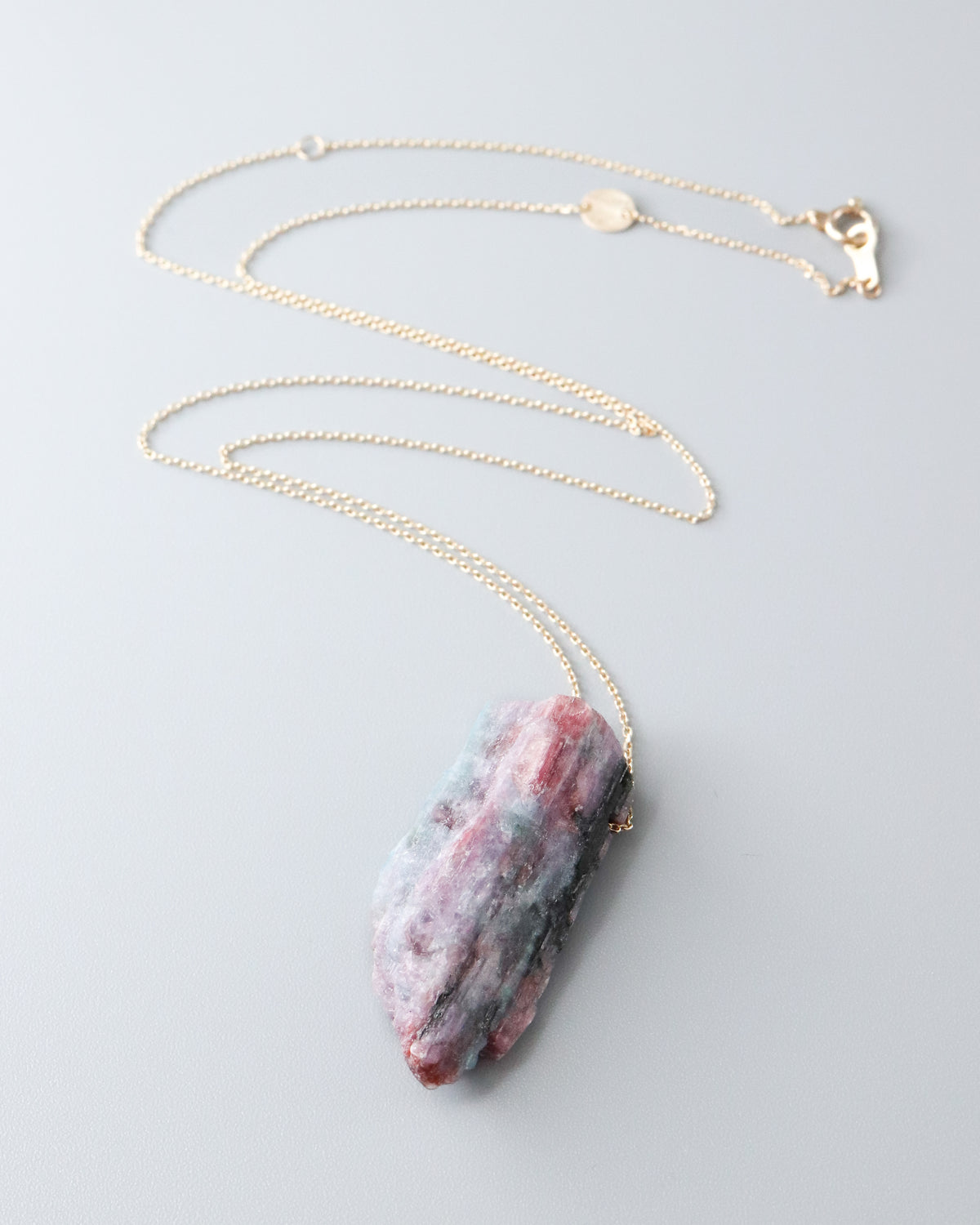 Rock Necklace - Tourmaline -