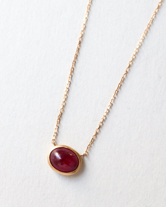 【coming soon】Collet Necklace - Ruby -