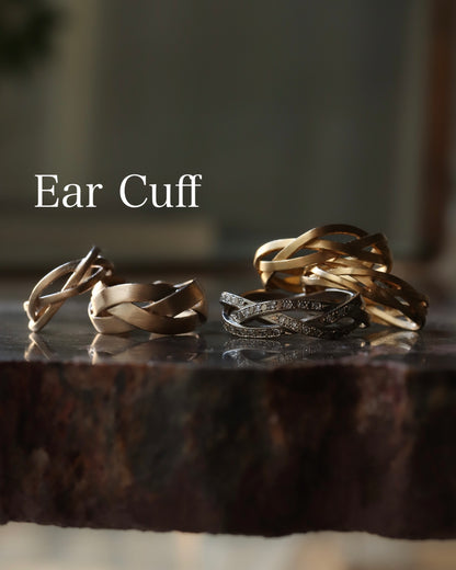 String Ear Cuff - Wide -