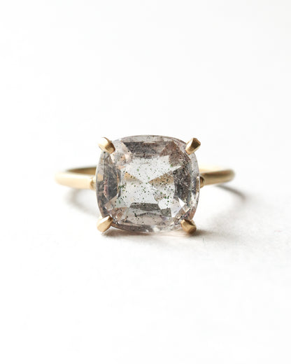 Prong Ring - Pink Fire Quartz -