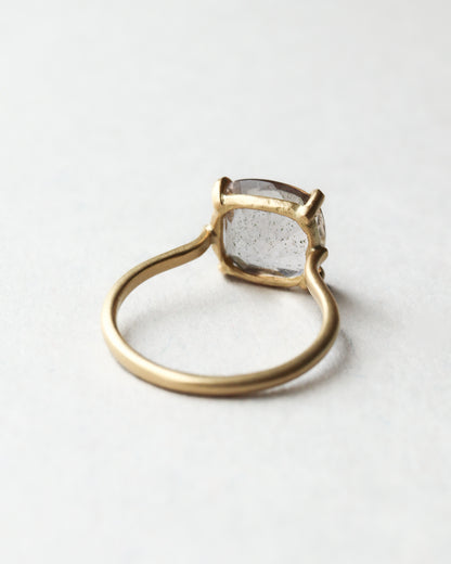 Prong Ring - Pink Fire Quartz -