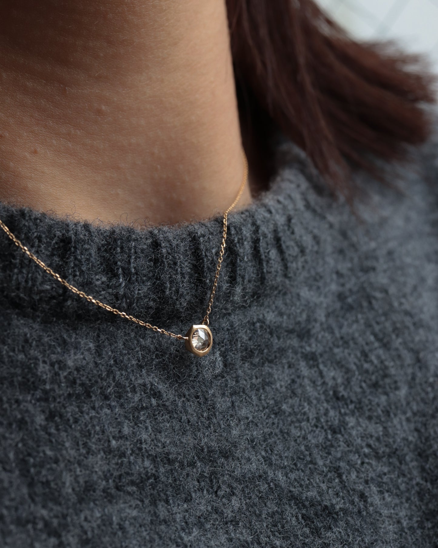 Comet Necklace - Diamond -