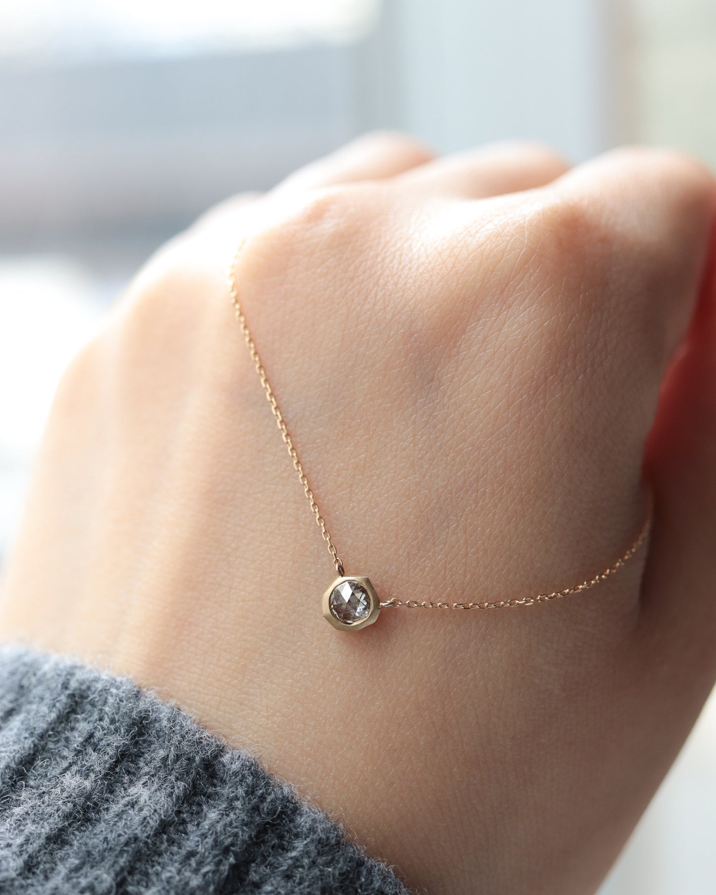 Comet Necklace - Diamond -