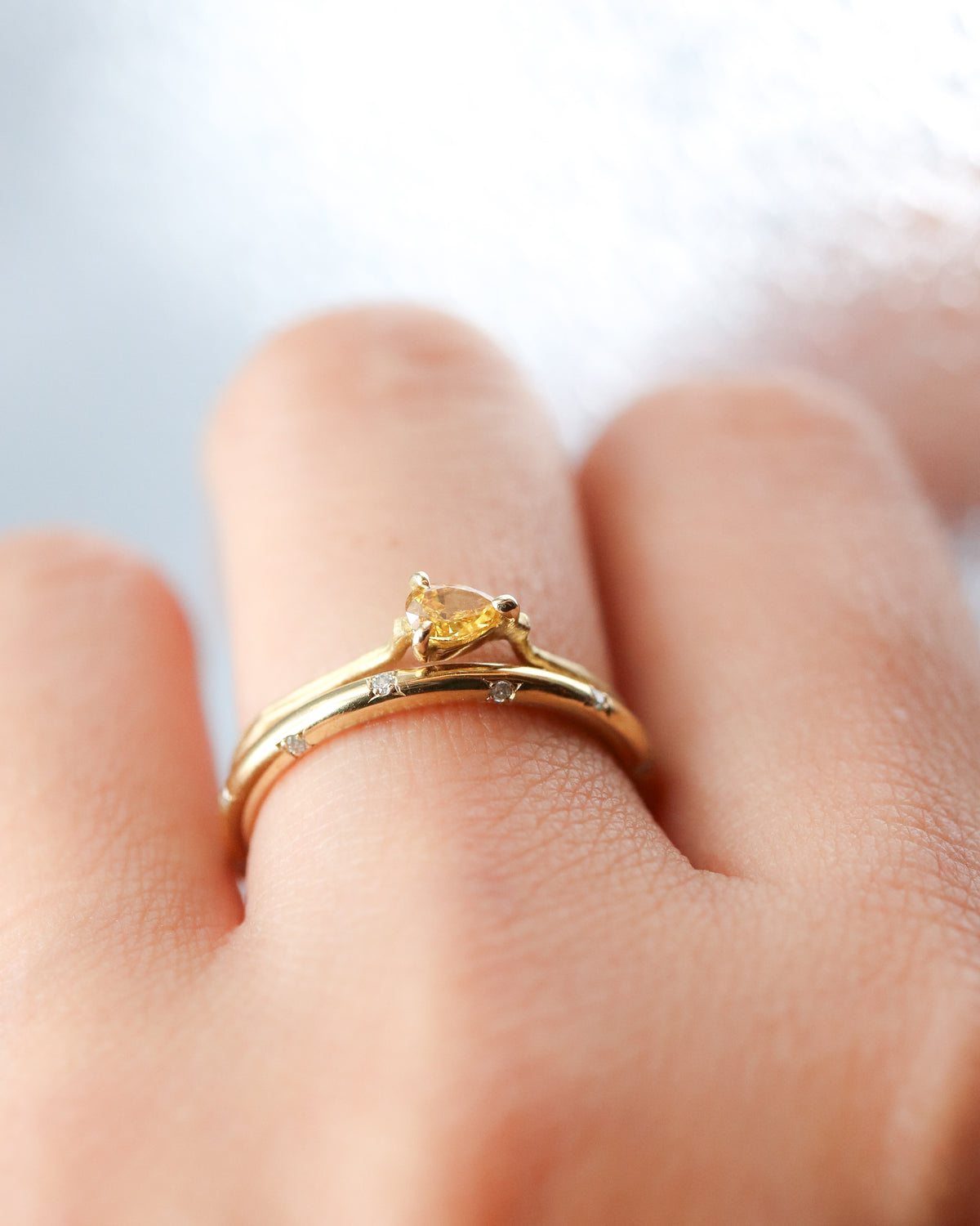 Prong Ring - Diamond -