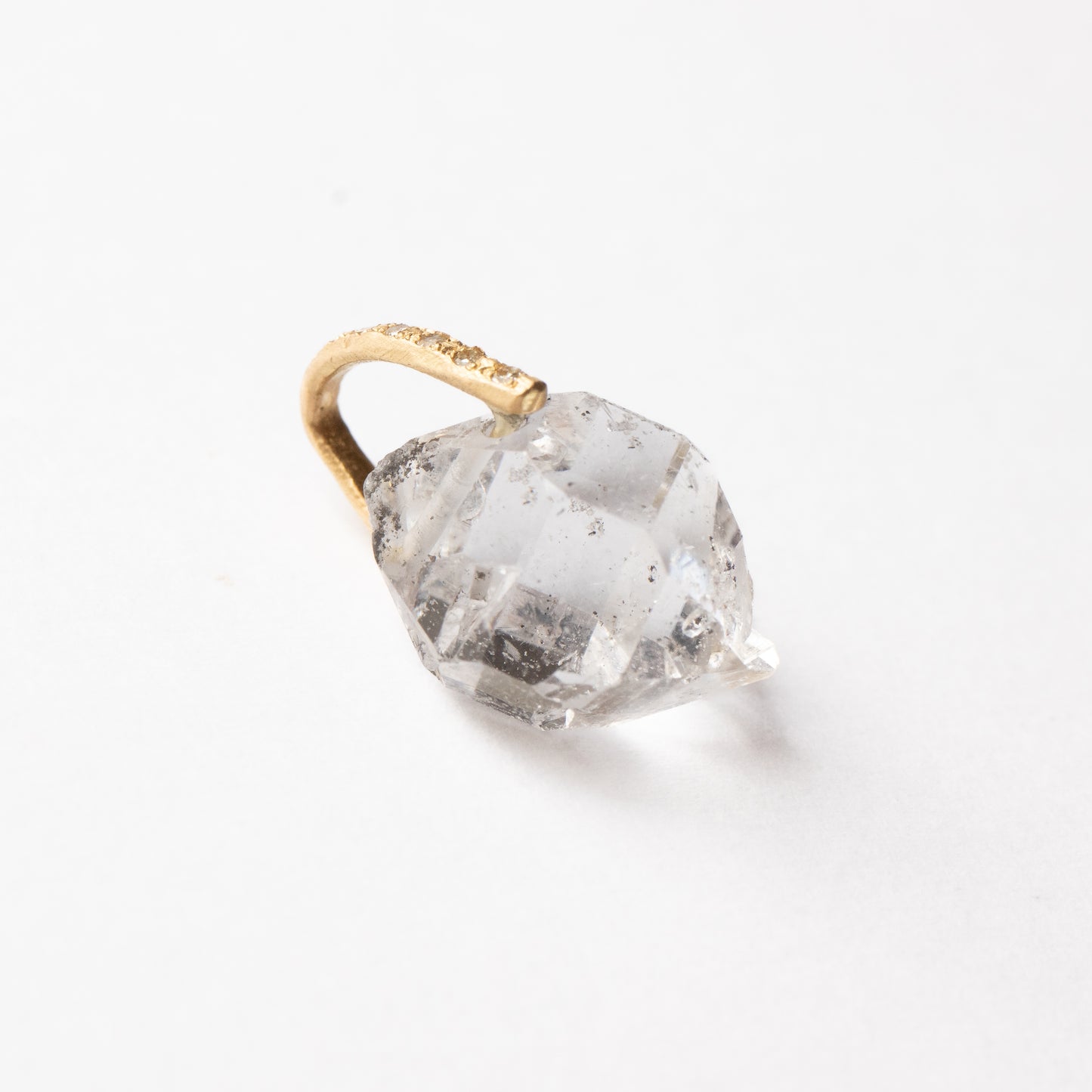 Hibiki Stone Necklace - Diamond Quartz / Diamond -