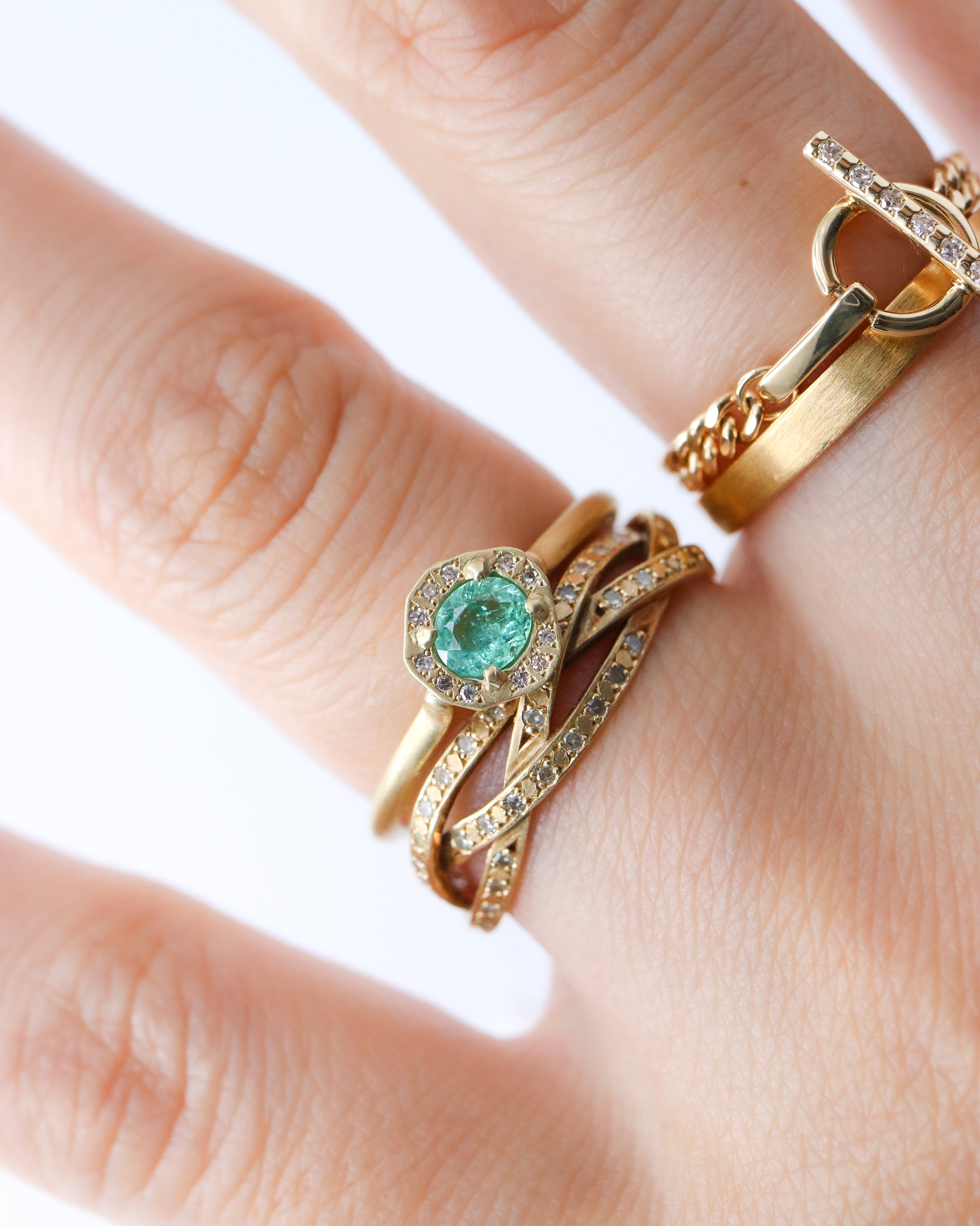 Rinne Ring - Paraiba Tourmaline -