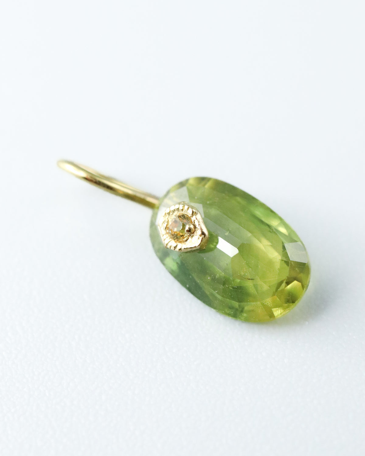 Flat Necklace - Sapphire -