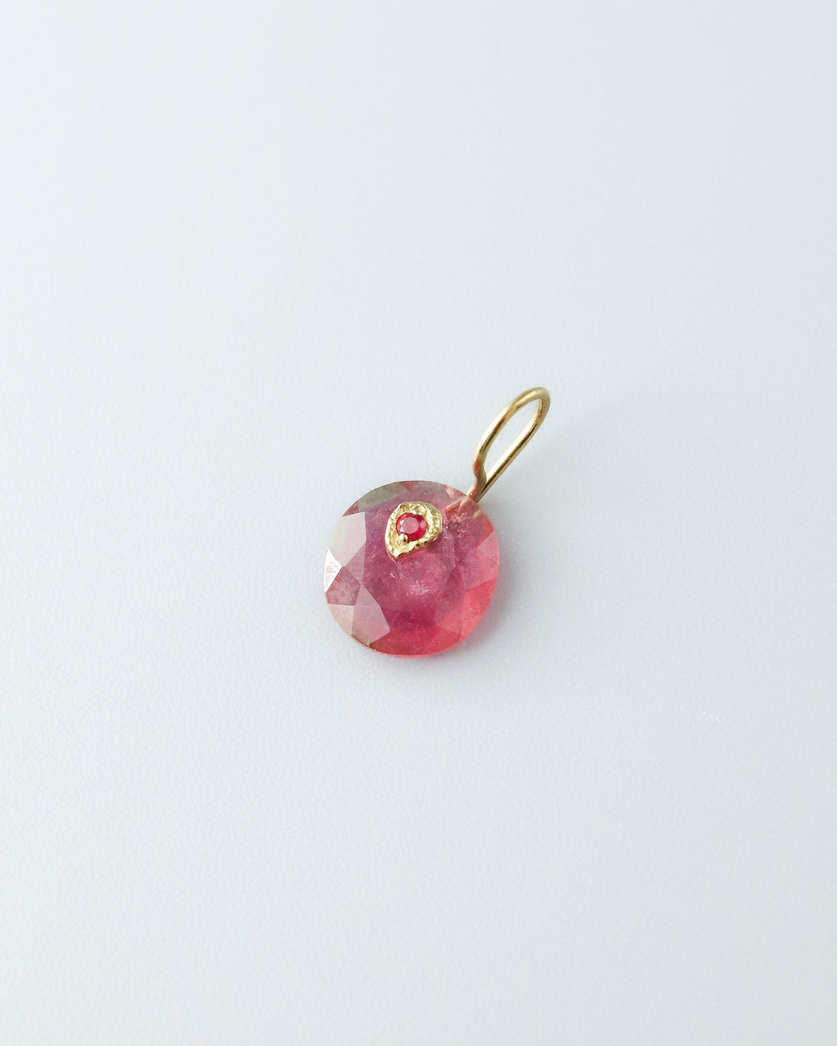 Flat Necklace - Bicolor Tourmaline -